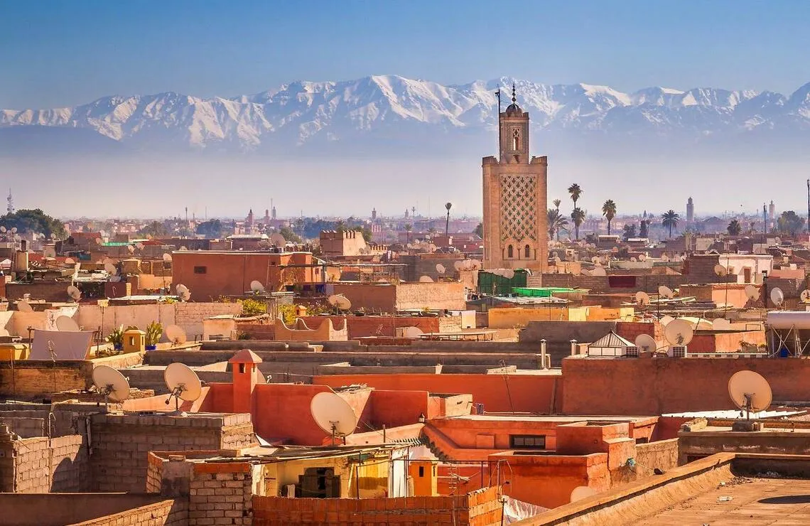 Départ de Marrakech, aux portes du Sud